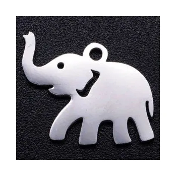 Přívěsek Přívěsek slon 17x12mm chirurgická ocel