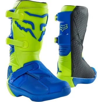 Moto oblečení boty dětské FOX Comp modré Y4/36