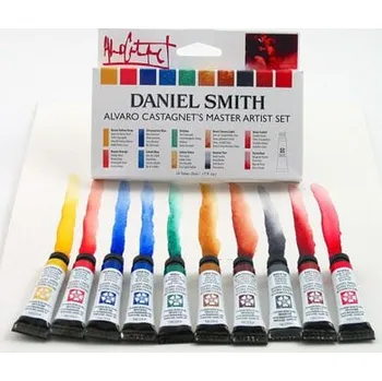 Vodová barva Akvarelové barvy Alvaro Castagnet´s Master Artist Set, Daniel Smith