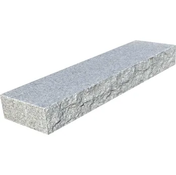Schodiště Žulový schodový blok G603 štípaný a opalovaný 130x15x35 cm