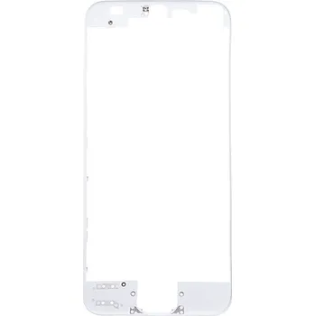 Náhradní kryt pro mobilní telefon Plastový rámeček předního panelu pro Apple iPhone 5 - bílý - kvalita A+