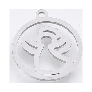 Přívěsek Přívěsek andělíček 18x16mm chirurgická ocel