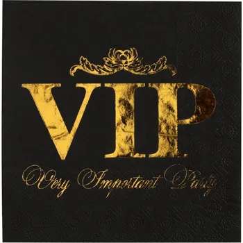 Stolování Santex VIP Hollywood - ubrousky 33 x 33 cm 10ks