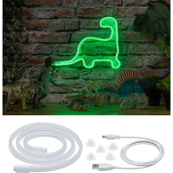 LED páska Paulmann 70563 Neon Colorflex USB pásek 1m 4,5W, 5V bílý plast, zelená