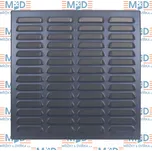 Mřížka 400x400 mm ANTRACIT - RAL 7016 (větrací mřížka šedá 400*400 ANTRACIT )