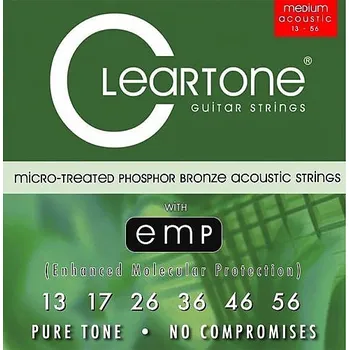 Struna pro kytaru a smyčcový nástroj Cleartone Cleartone 7413 PhBr - kovové struny pro akustickou kytaru (ultra light) 13/56