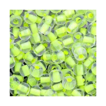 Dětské navlékací korálky Rokajl 10/0 neon průtah