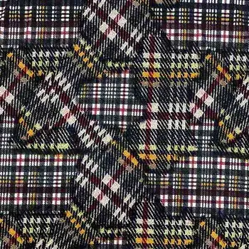 Úplet barevný károvaný vzor, š.150