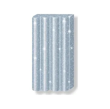 Modelovací hmota FIMO effect č. 812 stříbrná se třpytkami 25g
