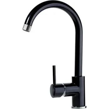 Vodovodní baterie Kuchyňská baterie Alveus Estera Černá lesklá 1129031