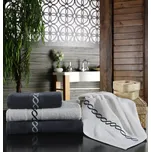 Matějovský Ručník ROYAL GREY - BAMBUS Velikost: 70/140 bilá