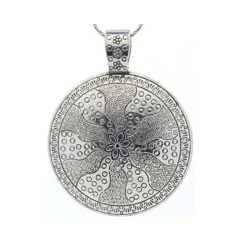 Přívěsek Přívěsek kruh 70x56mm