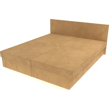 Postel Dvoupostel béžová 195 × 170 cm