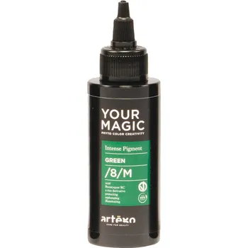 Barva na vlasy Přímé barevné pigmenty na vlasy Artégo Your Magic /8/ M Green - 100 ml, zelená (0165269) + dárek zdarma