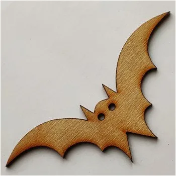 Dřevěná hračka Dřevěný výřez netopýr 200x85mm