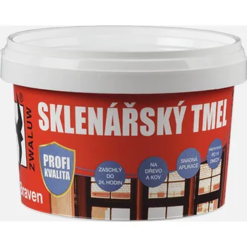 Stavební chemie Den Braven - Sklenářský tmel Hmotnost tmelu: 0,5 kg + dárek k objednávce nad 1000Kč
