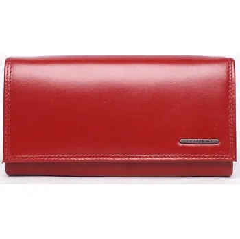 Peněženka Červená kožená peněženka BELLUGIO (AD-21R-064M) + RFID
