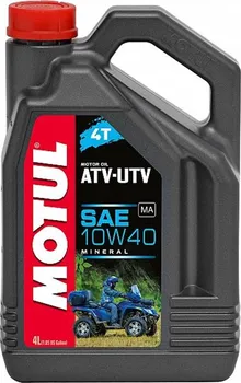 Motorový olej Motul ATV-UTV 10W-40 4T 4 l