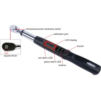 Klíč Digitální momentový klíč Insize 40-200 Nm