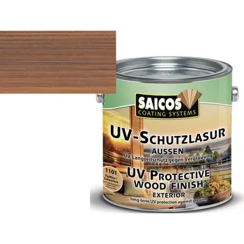 Lak na dřevo SAICOS UV OLEJOVÁ LAZURA 2,5L 1181 ořech transparentní + dárek k objednávce nad 1000Kč