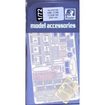 Plastikový model Hauler 1/72 GMC CCW/CCKW 353 - detail PE set (PST)
