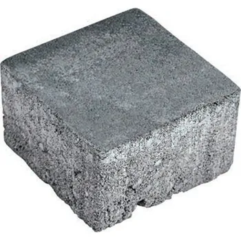 Venkovní dlažba Zámková dlažba KOSTKA 10x10x8cm šedá