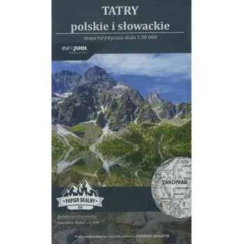 Cestování Map. tur. eco - Tatry pol. i słowackie...1:50 000 - praca zbiorowa