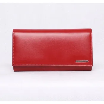 Peněženka Červená kožená peněženka Bellugio (281M) na 11 karet + RFID