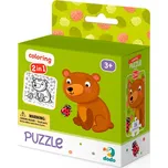 TM Toys Puzzle s omalovánkou Medvídek…