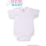 Body krátký rukáv New Baby Classic Bílá 68 (4-6m)