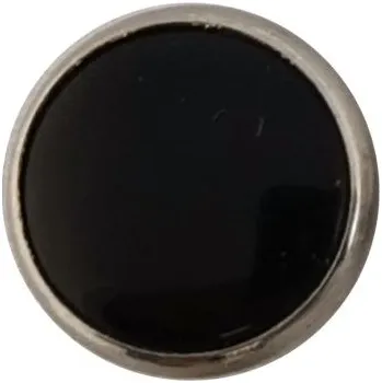 EU Druky stiskací kovové černé 9,5 mm