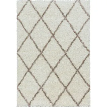 Koberec Kusový koberec Alvor shaggy 3401 cream - 80 x 150 cm