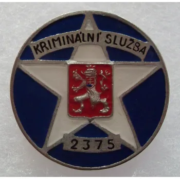 Odznak kriminální služba