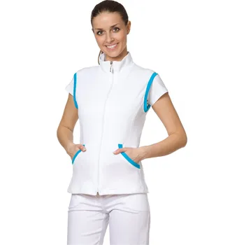 IREA Vesta DITA Obvod hrudi: S | 78-86 cm, Barva: Bílá s tyrkysovým doplňkem | na zakázku