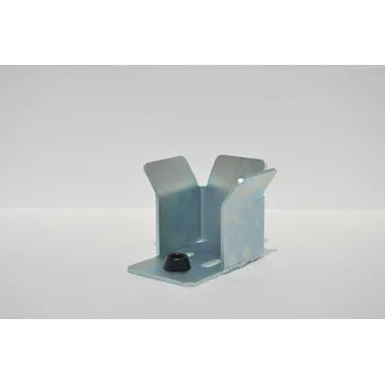 ES8S - kapsa pro dojezdové kolečko profilu AZP-S 70x60 mm - ES8S - kapsa pro dojezdové kolečko profilu AZP-S 70x60