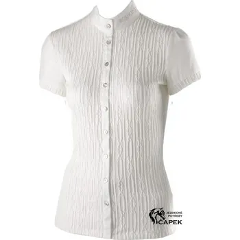 Závodní triko Equiline -LISA- - Bílá - 42