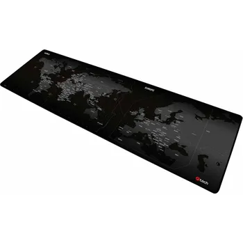Podložka pod myš C-TECH herní podložka pod myš MP-01W (World), 900x270x4mm, obšité okraje