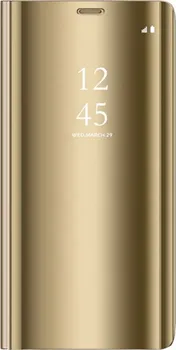 Pouzdro na mobilní telefon Samsung Clear View pro Samsung Galaxy S20 FE/S20 Lite /S20 FE 5G zlaté