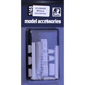 Plastikový model Hauler 1/48 Military provisions (resin set)