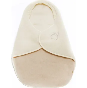 Zavinovačka Dětská zavinovačka z ovčí vlny Wingy bílá/béžová 200-100-00273