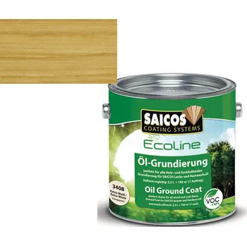 Olej na dřevo SAICOS ECOLINE ZÁKLADOVÝ OLEJ 3458 dub; 2,5L + dárek k objednávce nad 1000Kč
