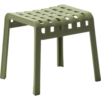 Zahradní pohovka Nardi Zelená plastová zahradní podnožka Poggio