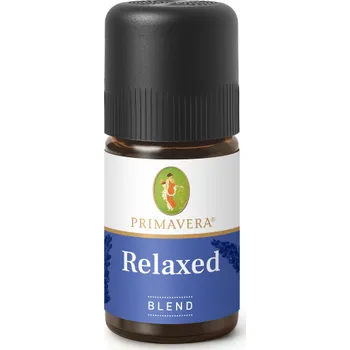 Uvolnění, Relax 5 ml (100% přírodní směs éterických olejů Primavera. Vneste trochu klidu do svého každodenního života. Éterický olej "Uklidnění, Relax" kombinuje účinky zklidňujících a jemných olejů z levandule, benzoe a skořicovníku kafrovníku.