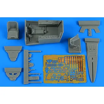 Plastikový model Aires 1/32 Fw 190A-8 cockpit set (REV)
