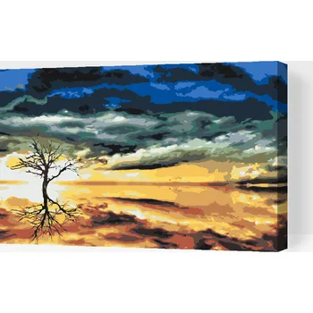 Malování podle čísel - Magický strom Velikost: 40x60cm, Rámování: Pouze srolované plátno