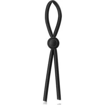 Návlek na penis SILIKONOVÉ EREKČNÍ LASSO NASTAVITELNÝ KROUŽEK COCK RING - 72375534