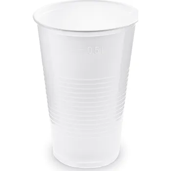 Jednorázové nádobí WIMEX PP Kelímek 0,5 l 50 ks bílý