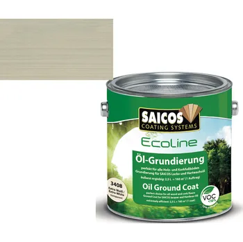 Olej na dřevo SAICOS ECOLINE ZÁKLADOVÝ OLEJ 3417 stříbrošedá; 2,5L + dárek k objednávce nad 1000Kč