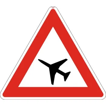 Dopravní značka Dopravní Značka A20 700 mm Letadla