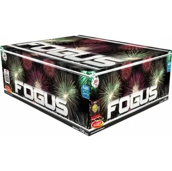 Zábavní pyrotechnika Kompaktní ohňostroj Fogus 130 ran / 20 mm